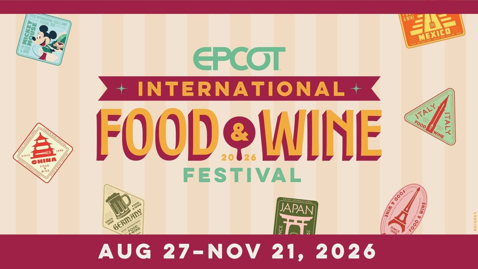 EPCOT Food & Wine Festival 2026: guia completo com comidas, shows e dicas