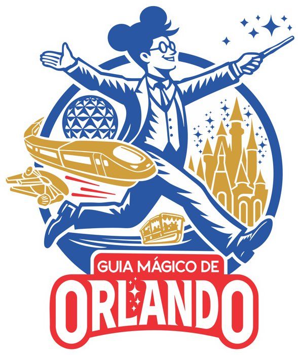 Mascote do Guia Mágico de Orlando