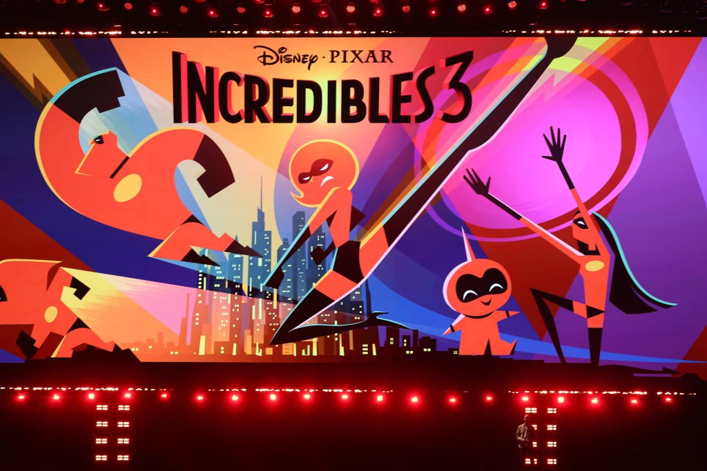 Legenda: Os Incríveis 3 levará a família de super-heróis da Pixar de volta aos cinemas em junho de 2028.