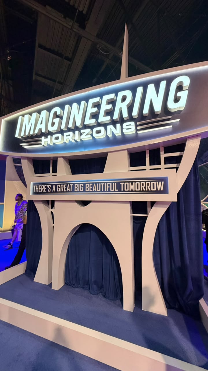 Entrada do Imagineering: Horizons na D23 2026.