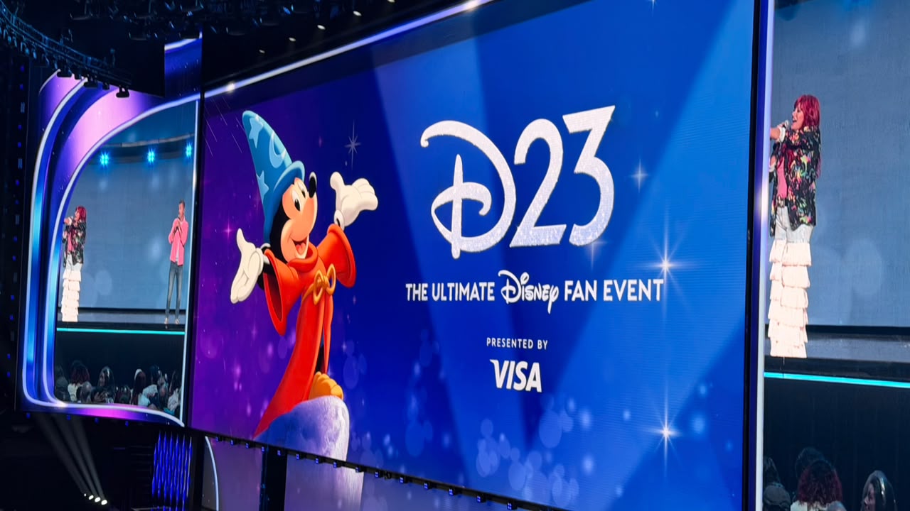 O Disney Entertainment Showcase reuniu no Honda Center os principais anúncios de filmes do primeiro dia da D23 2026.